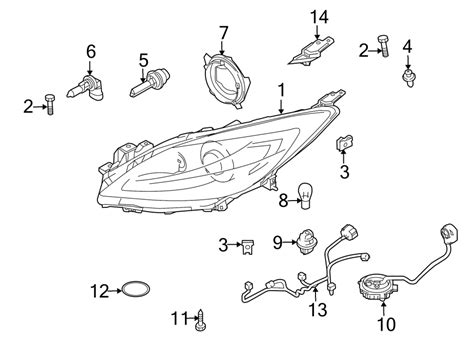 2013 Mazda 3 Headlight Wiring Diagram